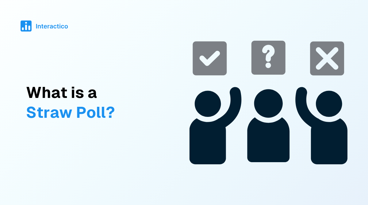 What is a straw poll